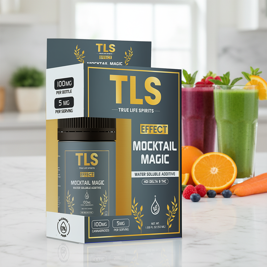 Mocktail Magic – 100 mg Liquid THC Beverage Enhancer (50 mL)